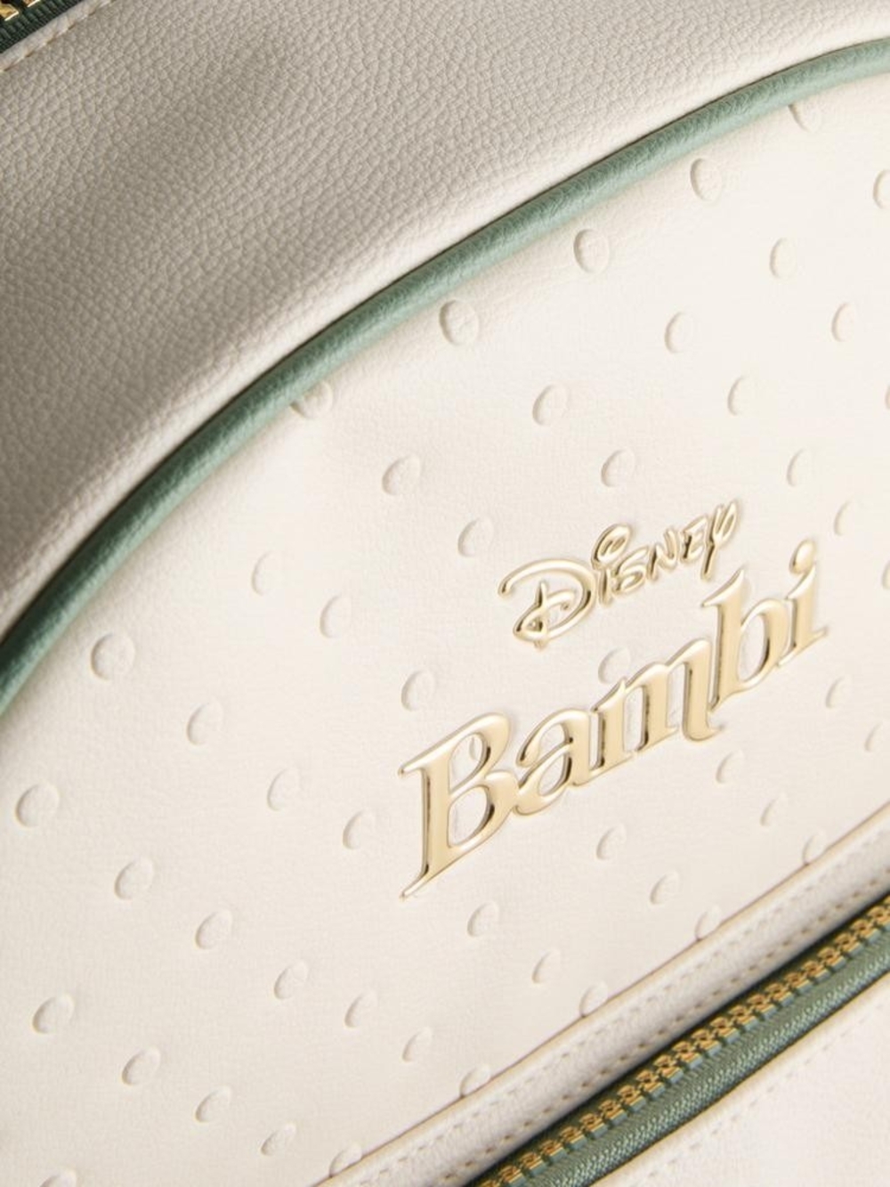 Disney's Bambi Ivory & Sage Large Size Backpack Purse - Picture 4 of 5